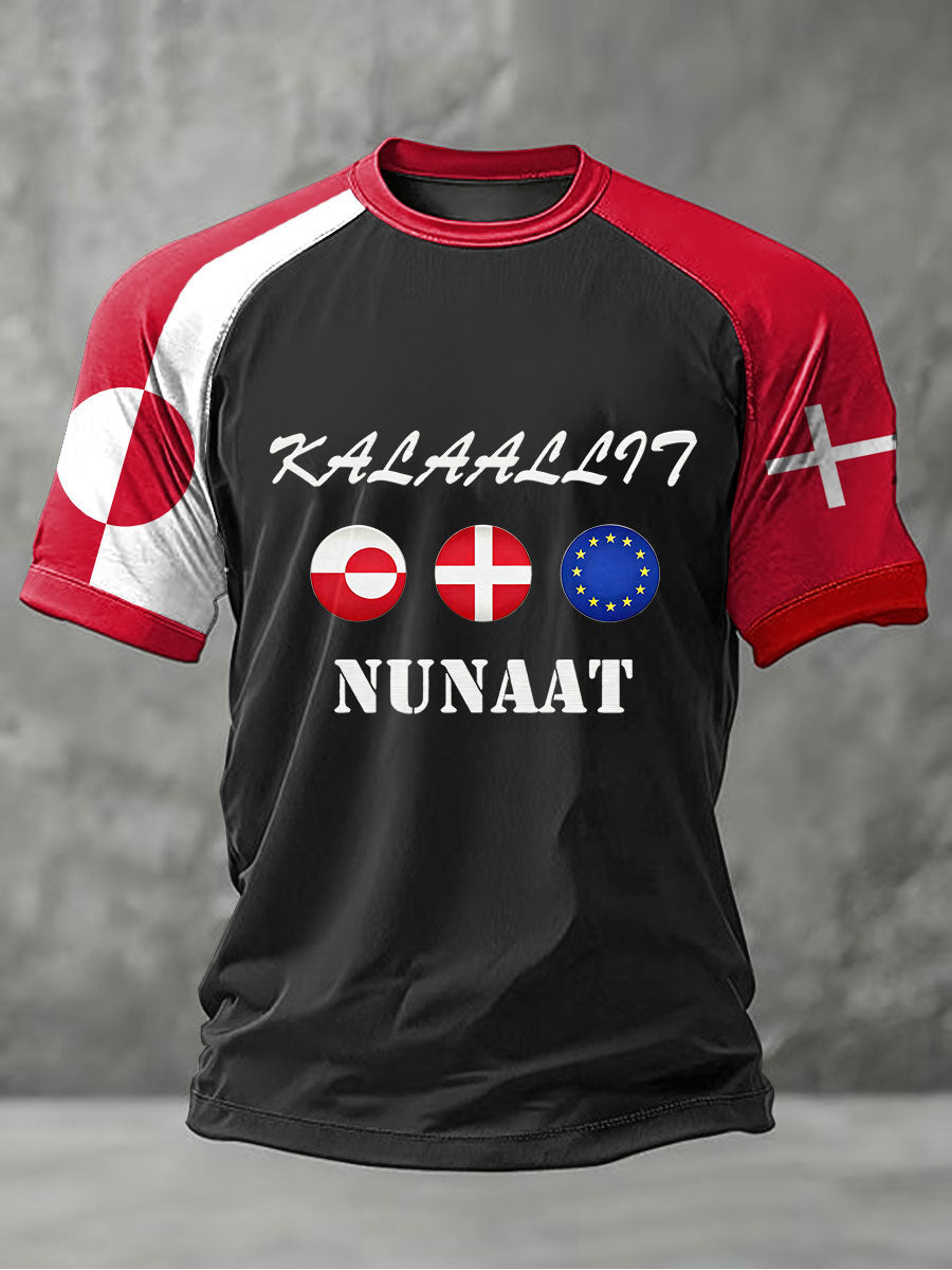 Mænds Grønlands beskyttelse T-shirt
