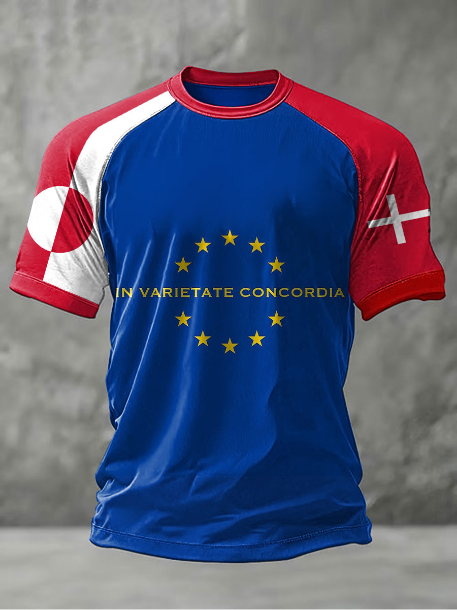 Mænds Grønlands beskyttelse T-shirt