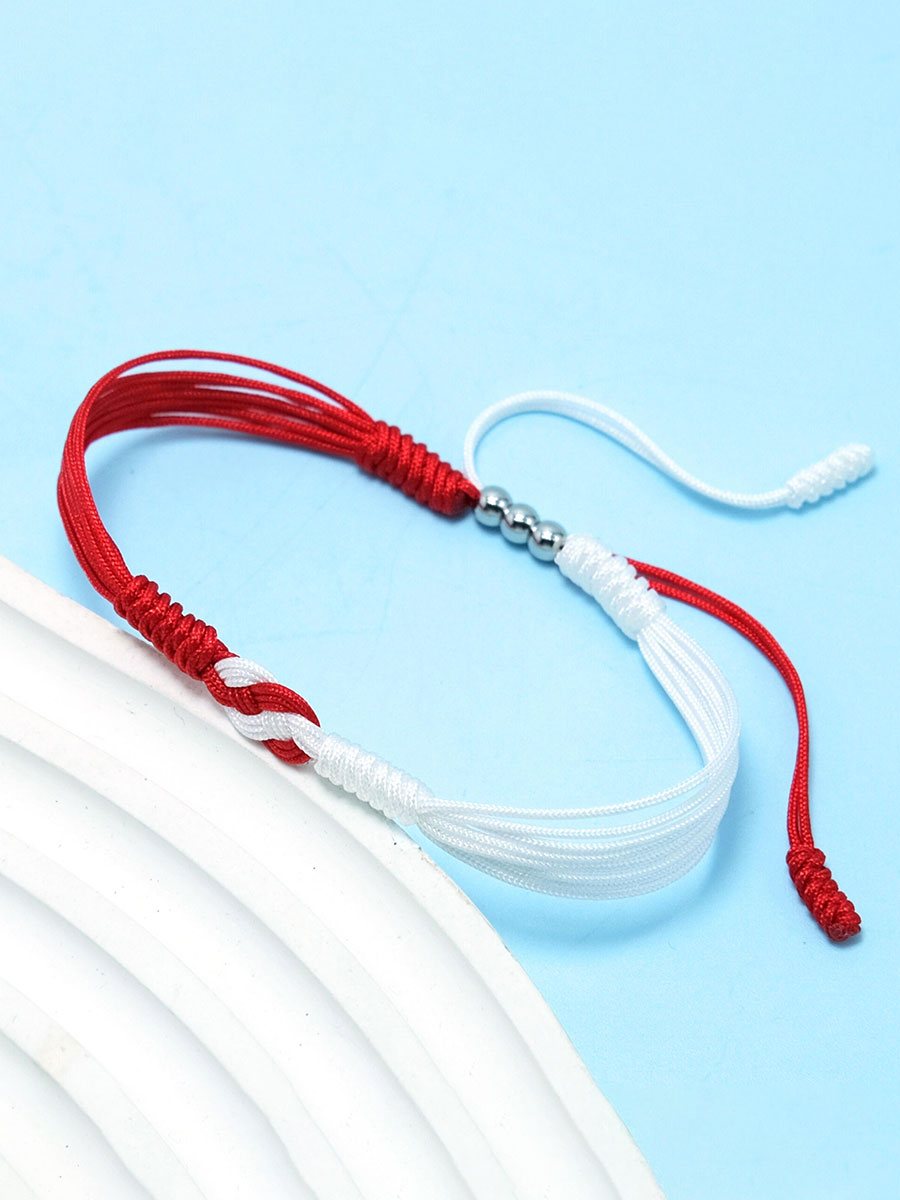 Grønland Flag Vævet armbånd