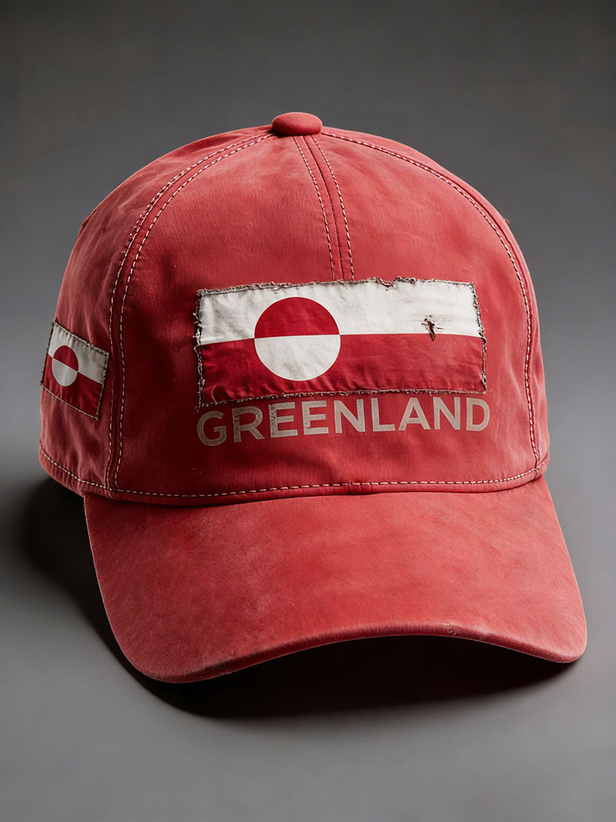 Grønlands trykt Casual Unisex Hat