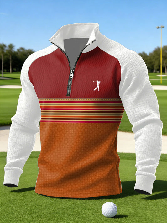 Mænds Vintage Business Style Printed Casual Sweatshirt