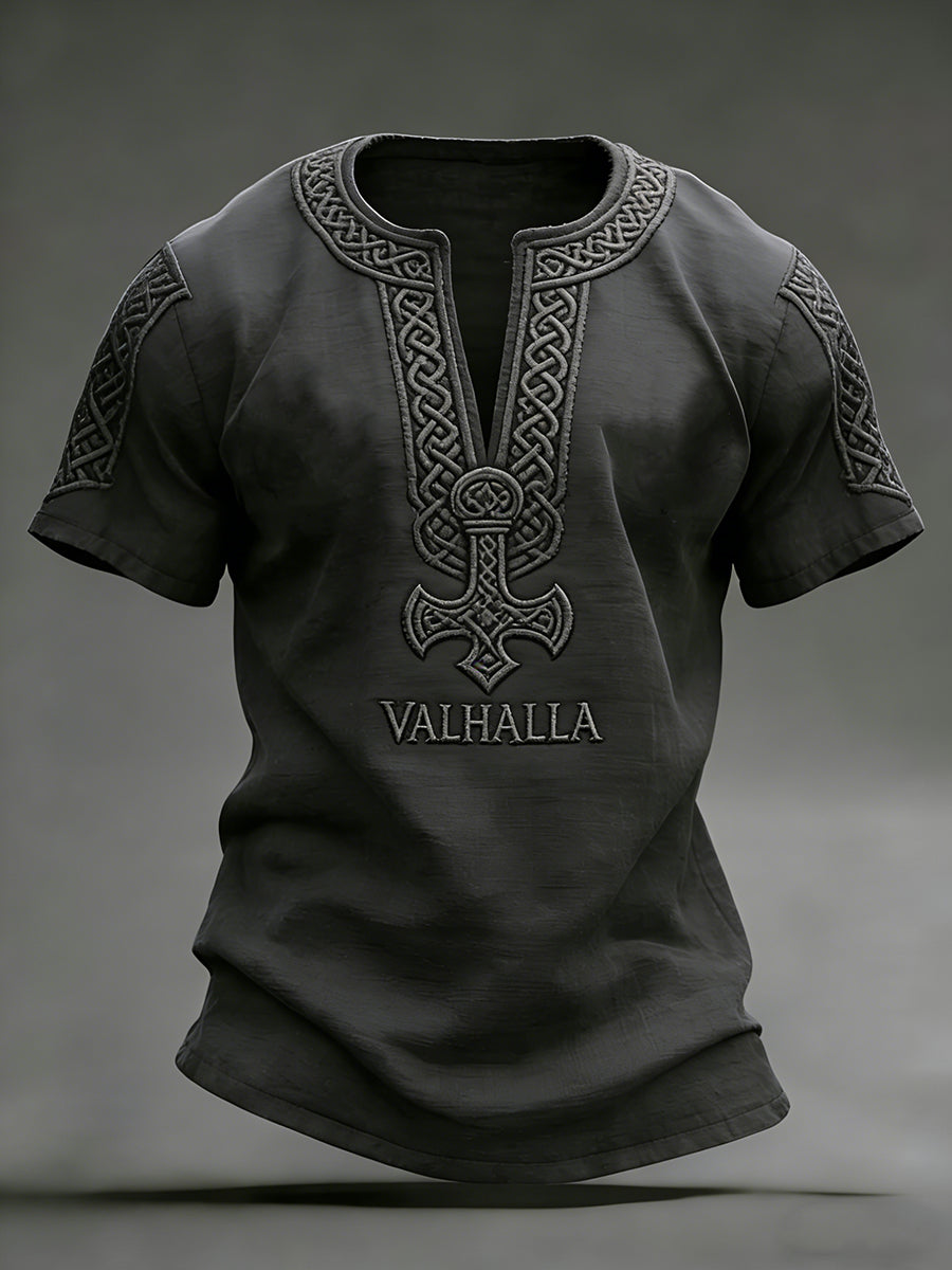 Mænds vikinget-shirt