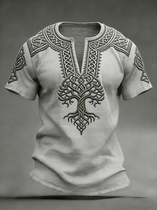 Mænds vikinget-shirt