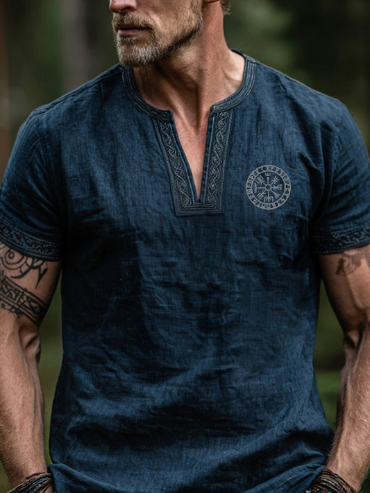 Mænds vikinget-shirt