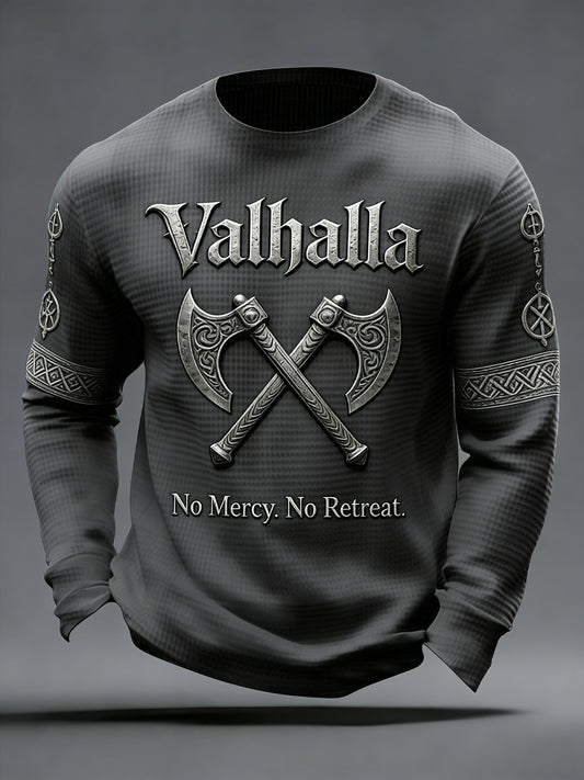 Mænds vikinge stil vaffel øverst
