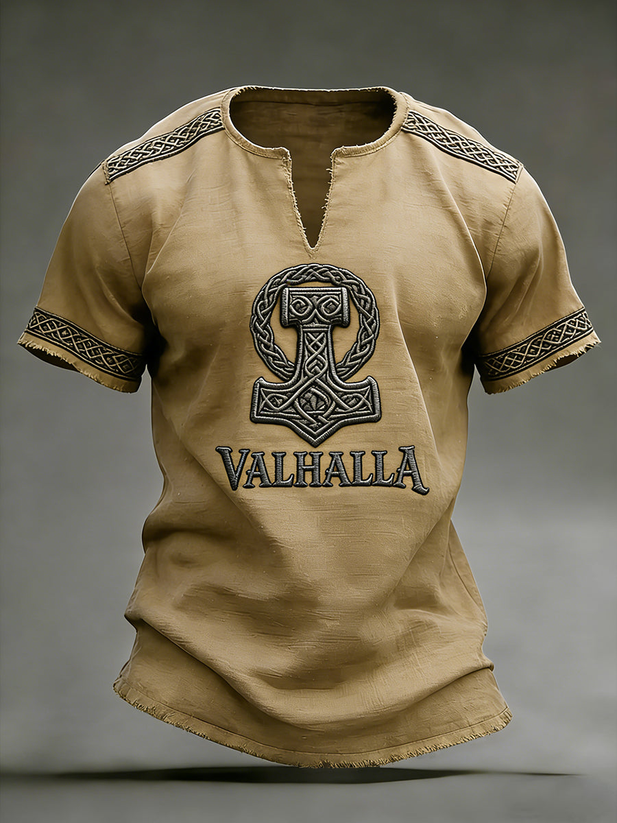 Mænds vikinget-shirt