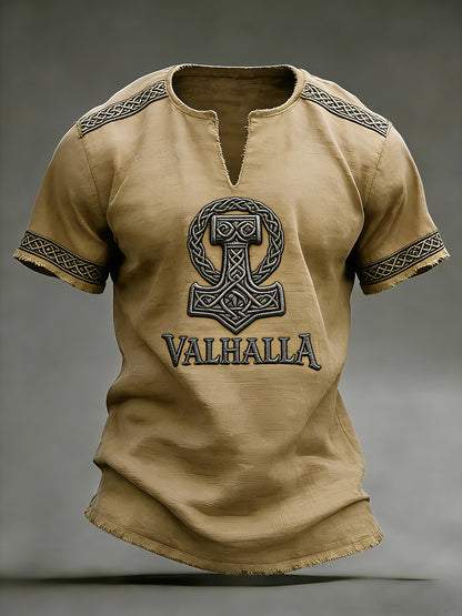 Mænds vikinget-shirt