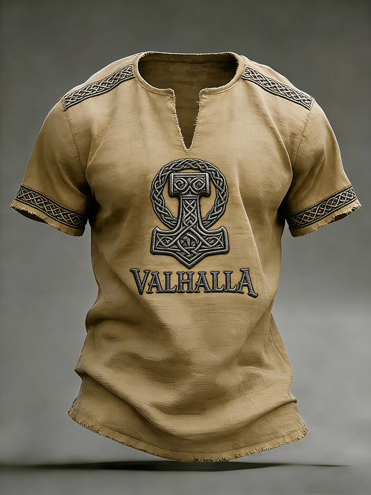Mænds vikinget-shirt