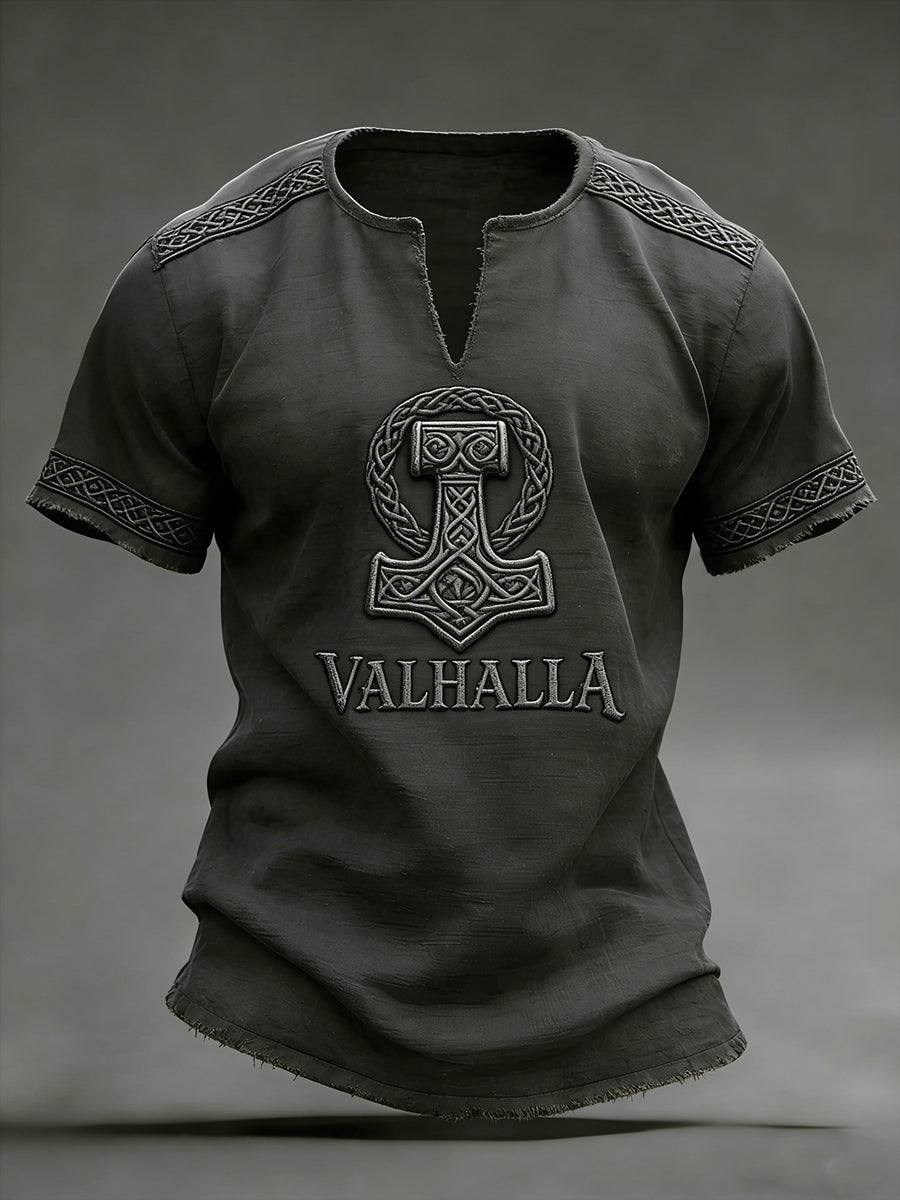 Mænds vikinget-shirt