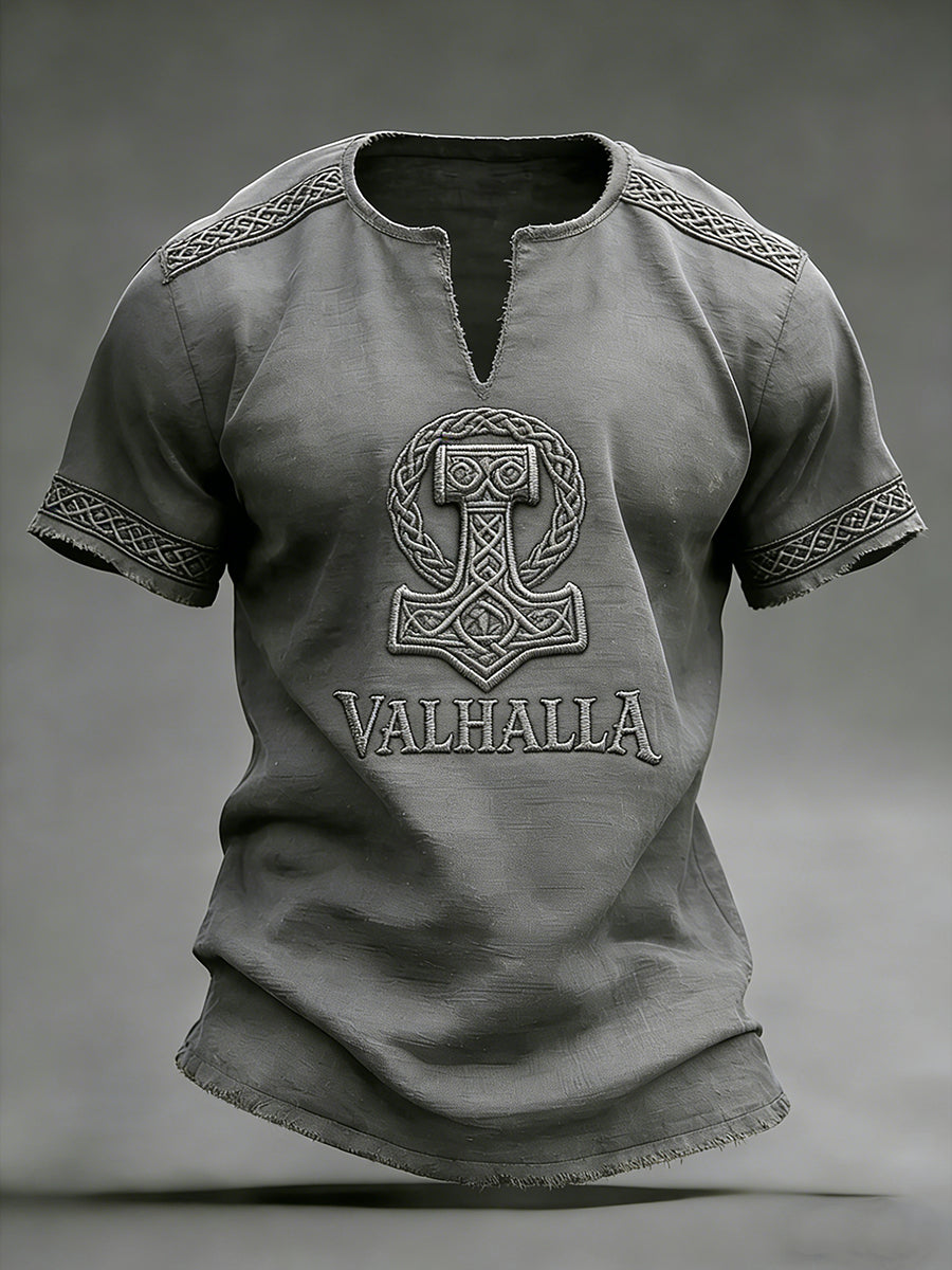 Mænds vikinget-shirt