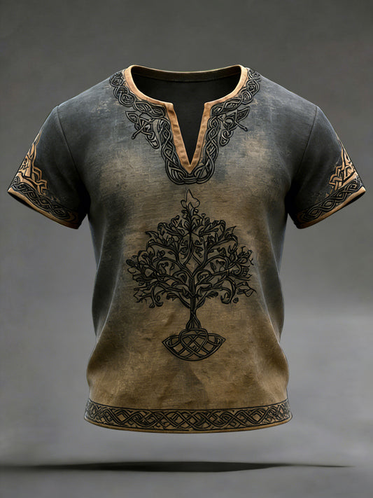 Mænds vikinget-shirt