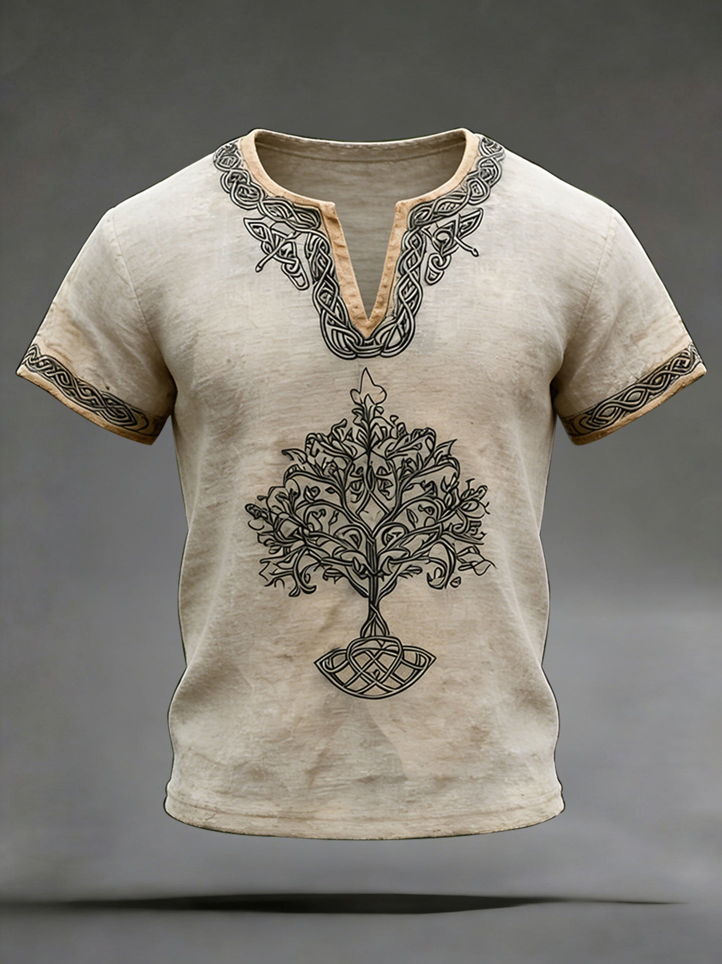 Mænds vikinget-shirt