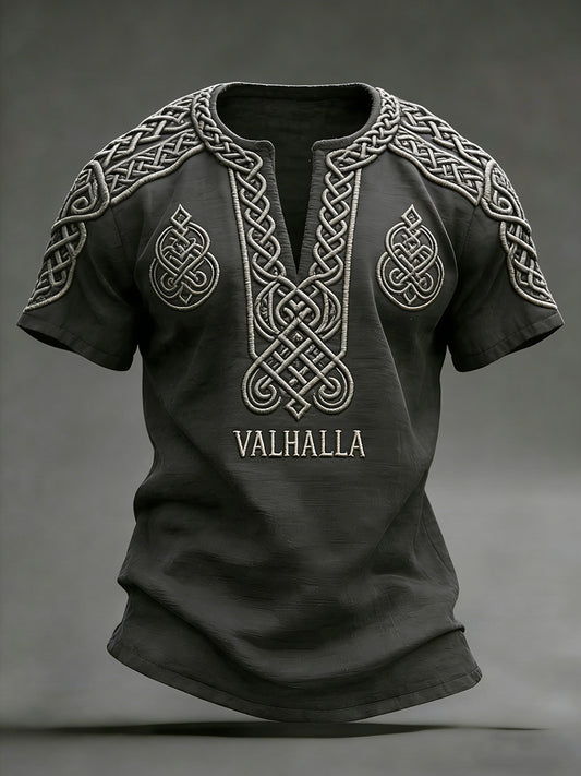 Mænds vikinget-shirt