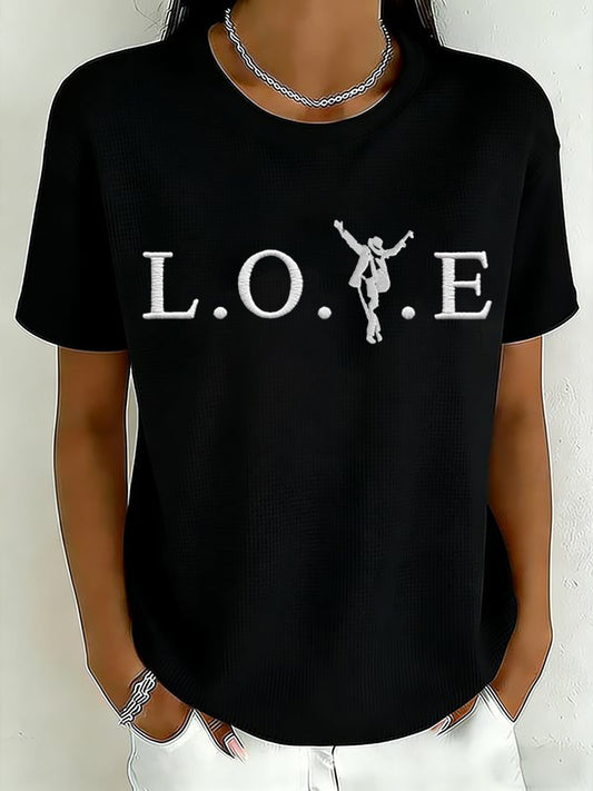 Kvinders Pop Music Inspireret T-shirt