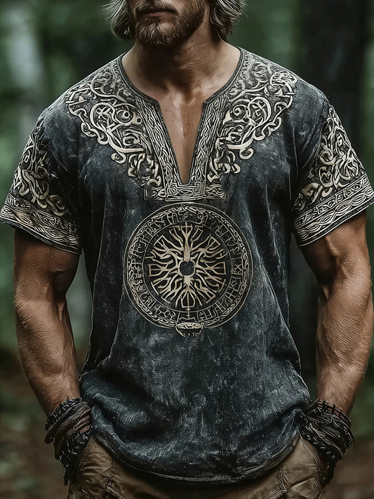 Mænds vikinget-shirt