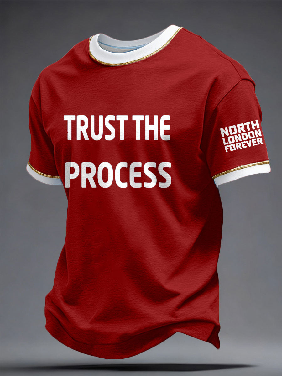 Mænds North London Forever fodboldfan-printet t-shirt