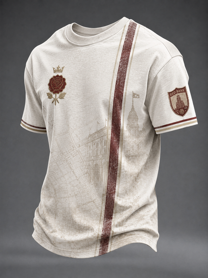 Mænds North London Forever fodboldelsker printet t-shirt med korte ærmer