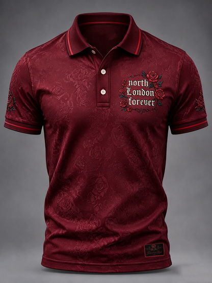 Mænds nordlige London for evigt Printed polo skjorte