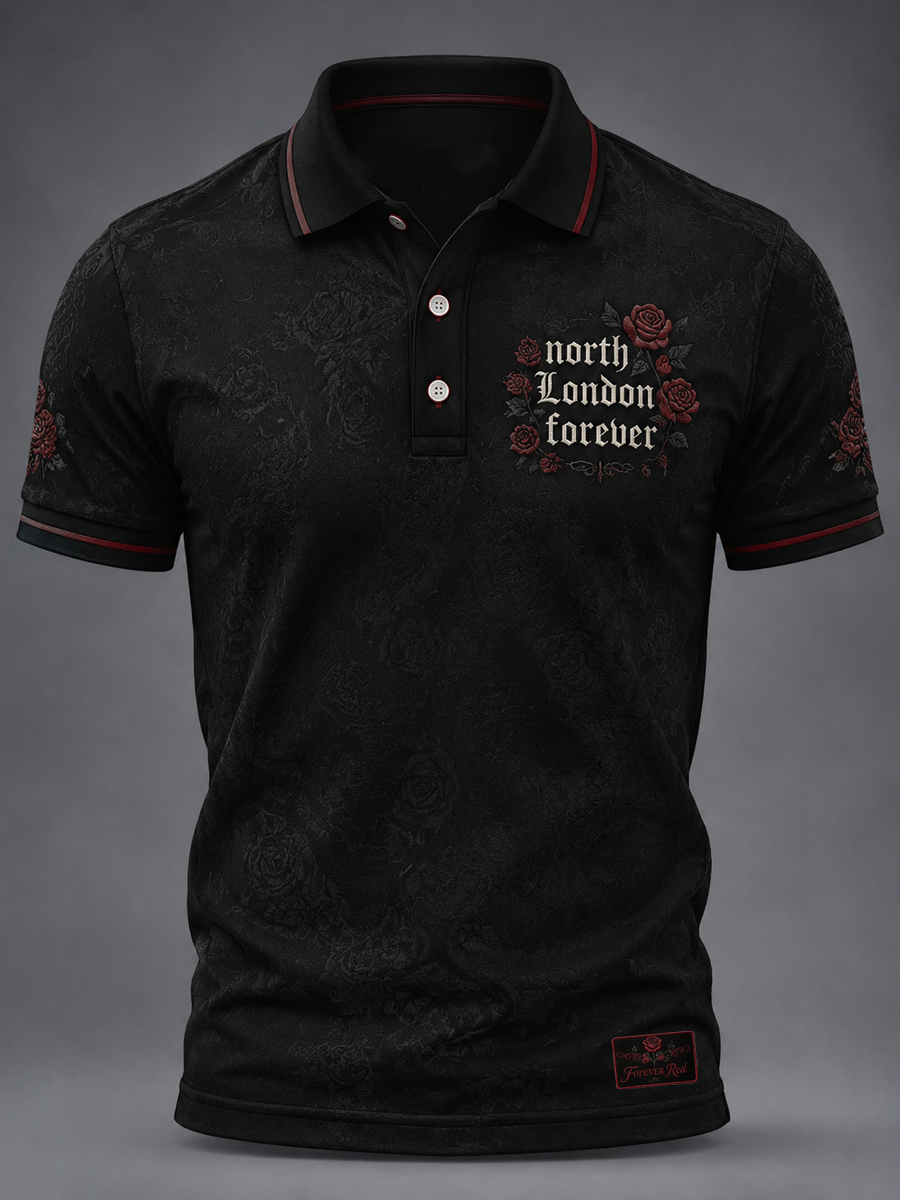 Mænds nordlige London for evigt Printed polo skjorte
