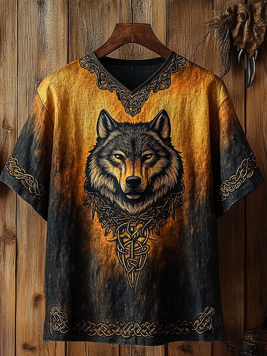 Mænds vikinget-shirt