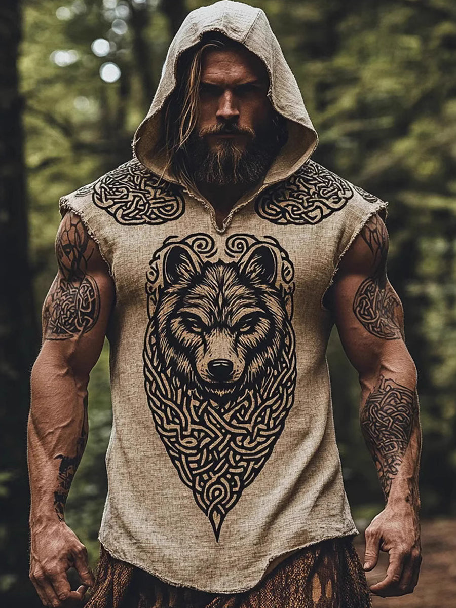 Mænds vikingemiddel veste