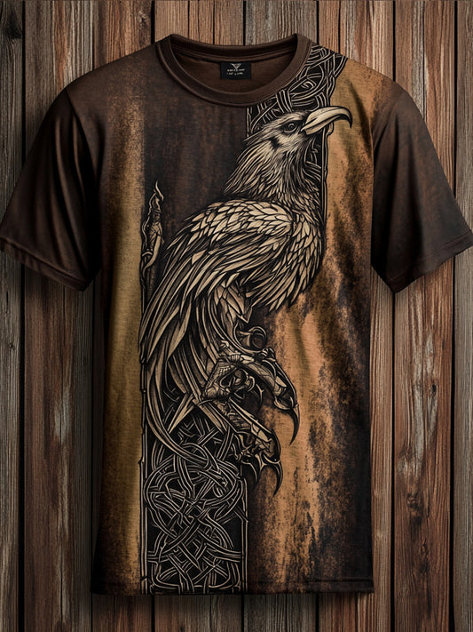 Herrens Viking Raven T-shirte