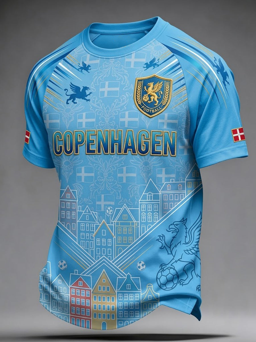 Mænds København Kort ærme T-shirt