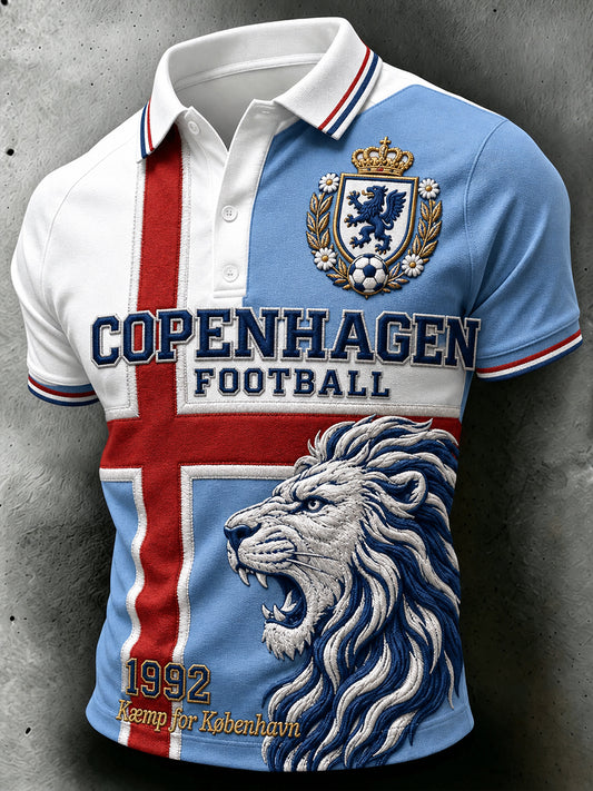 Mænds Copenhagen Kort ærme skjorte