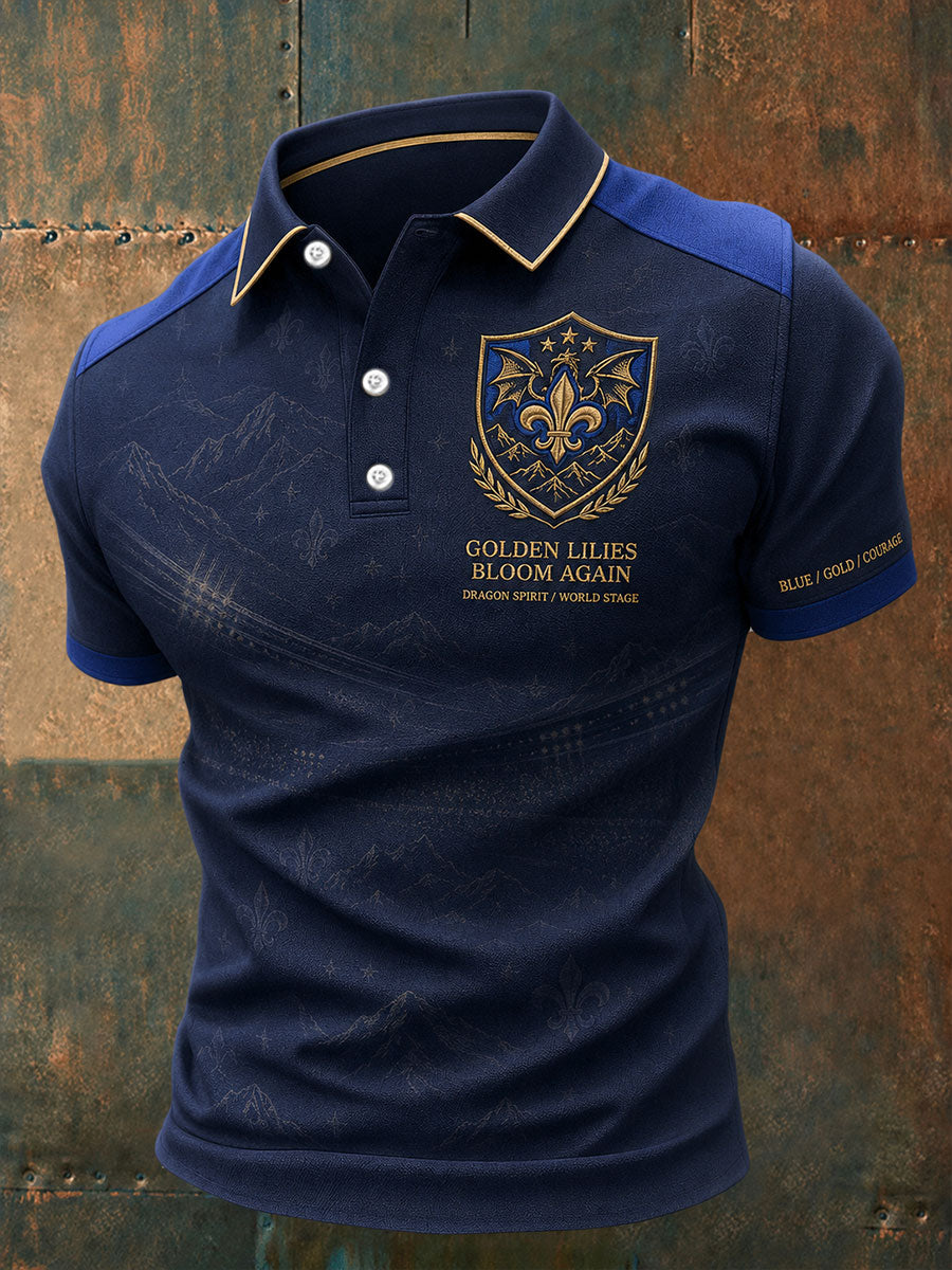 Mænds Bosnien ZMAJEVI kunst trykt Casual tops