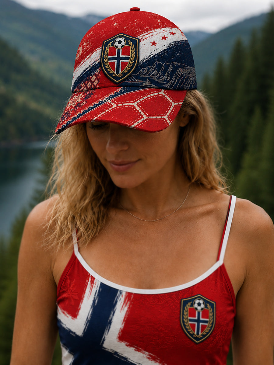 Unisex Heia Norge fotballviften Graphic Resort Capse