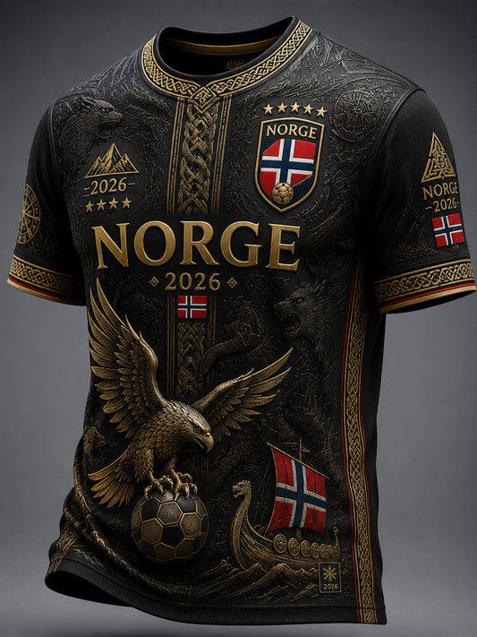2026 Norges fotball-totem-T-shirt