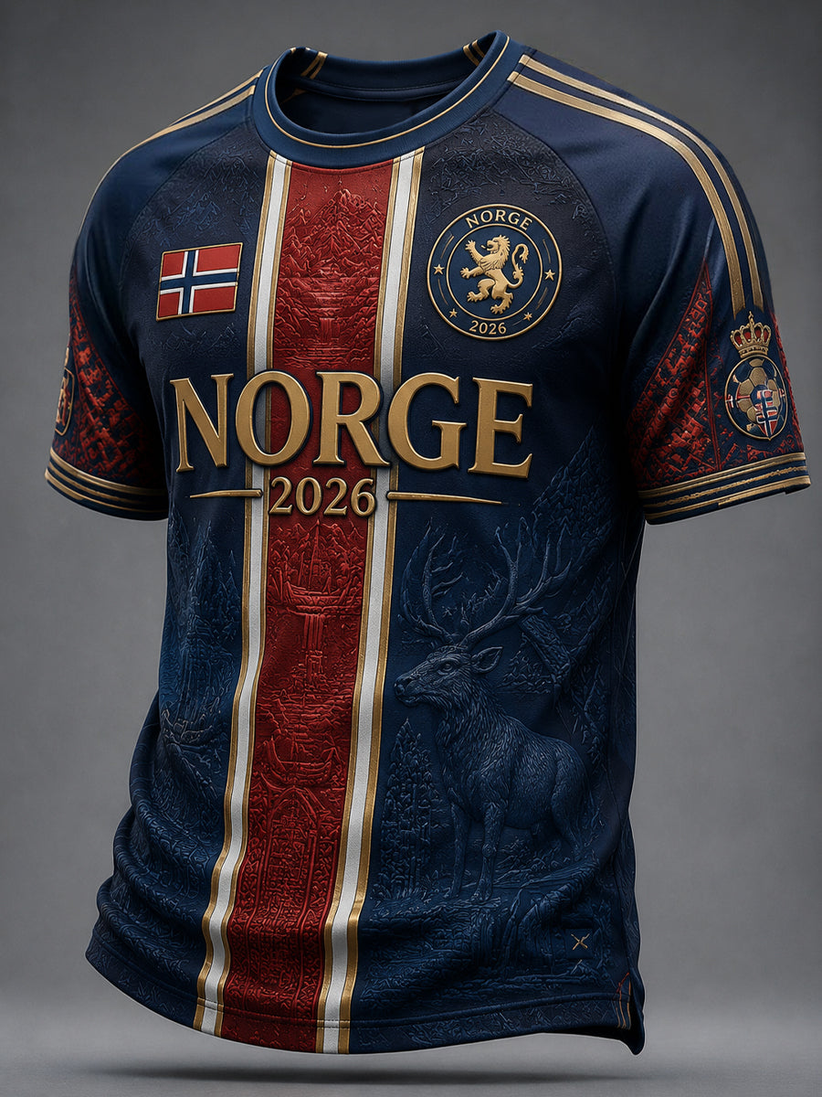 Retro 2026 Norge klassisk fotboll