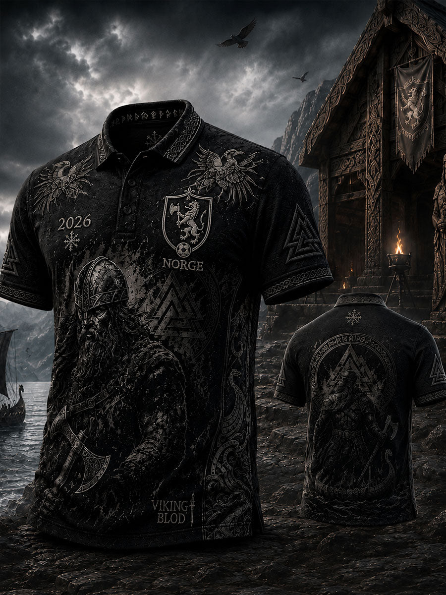 Menns norske fotball viking-t-skjorter