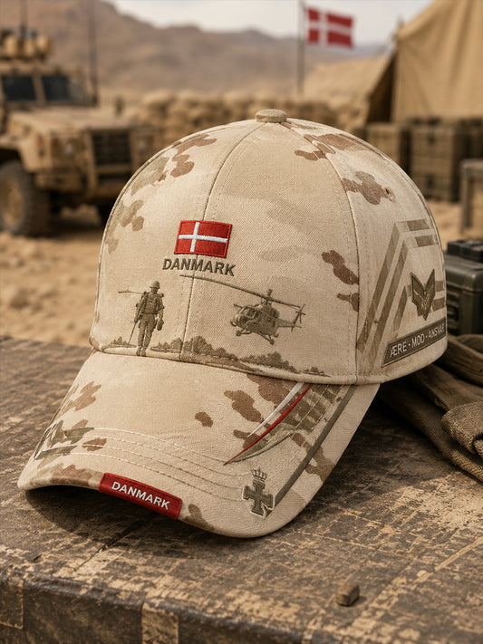 Mænds militær camouflageprint hat