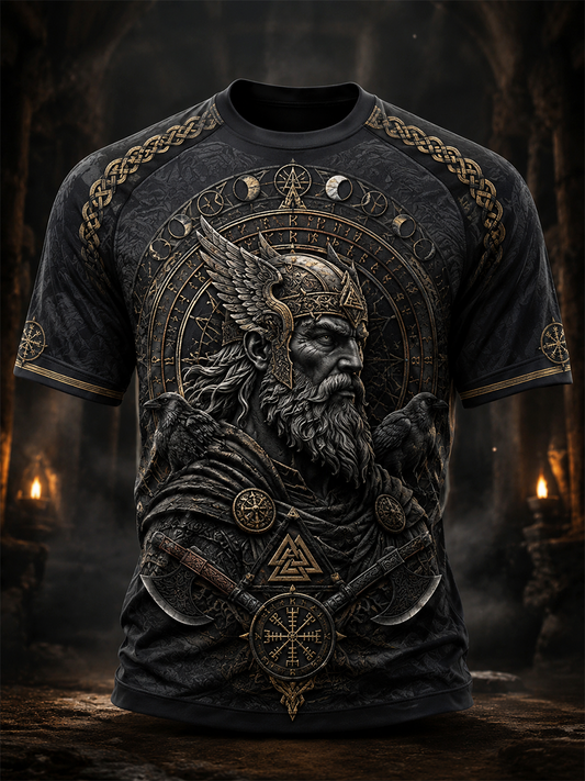 Herrens vikinge korte ærme T-shirt
