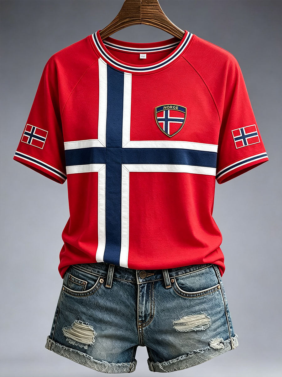 Kvinner Norge T-skjorte