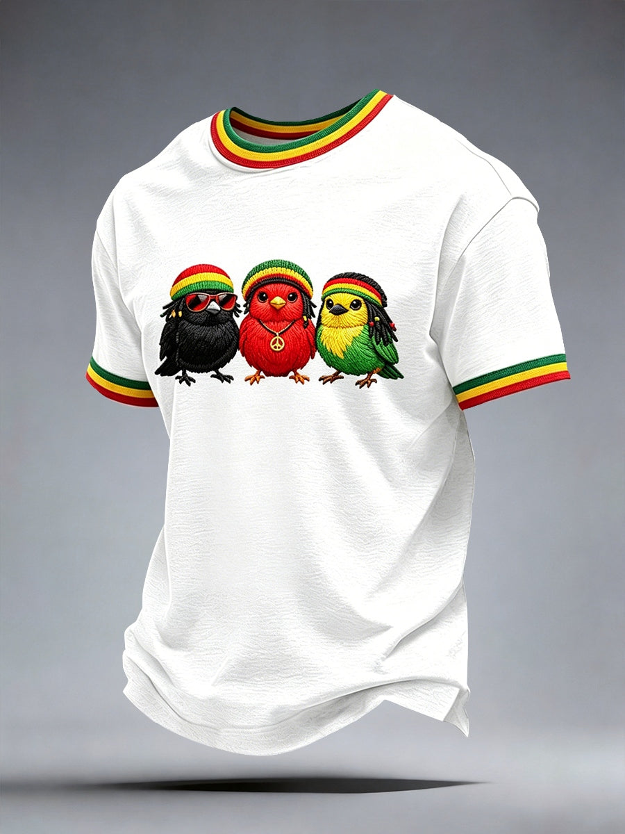 Herrens reggae musik T-shirt