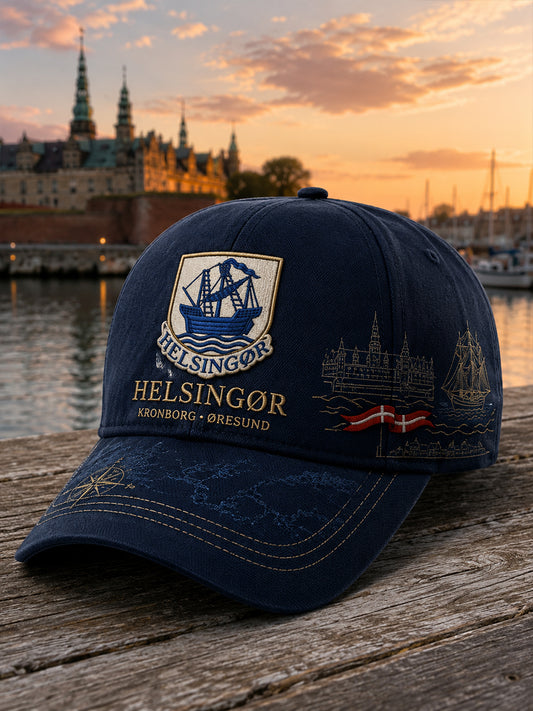 Mænds City Souvenir Graphic Print Hat