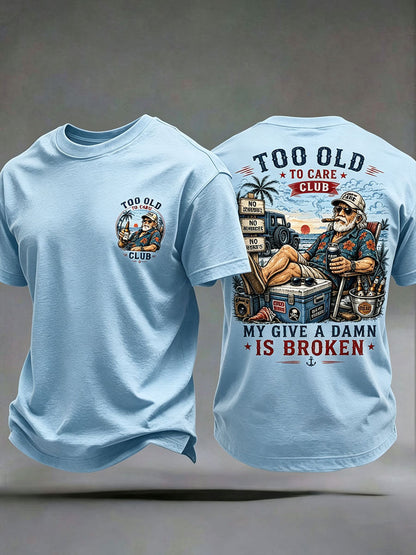 Mænds 'min bekymrer sig i stykker' T-shirts