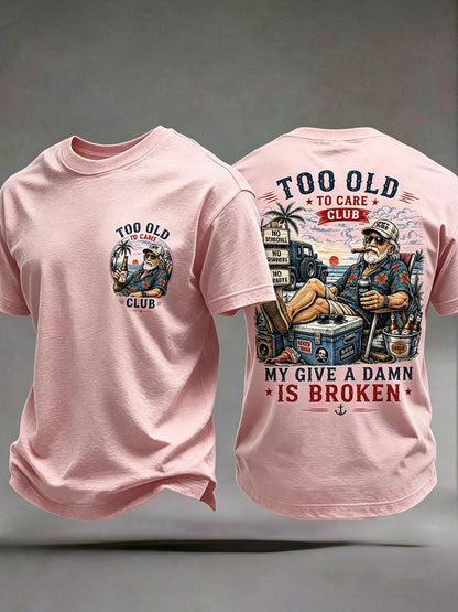 Mænds 'min bekymrer sig i stykker' T-shirts