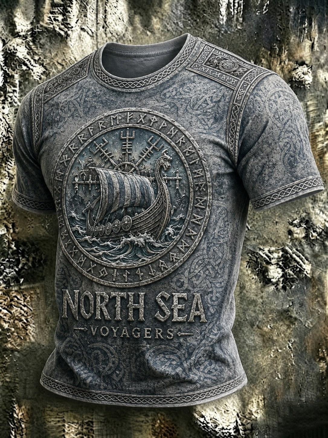 Herrlig North Sea Voyagers T-skjorte med trykk