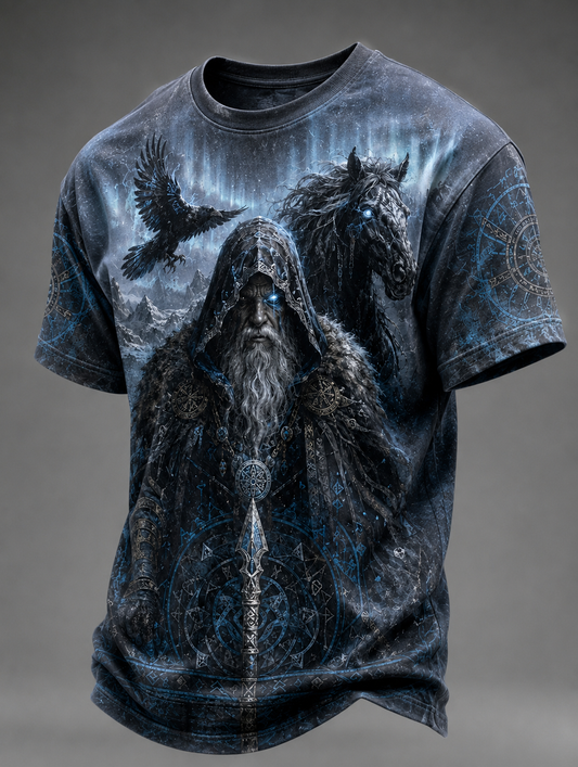 Herre Viking T-shirt med korte ærmer