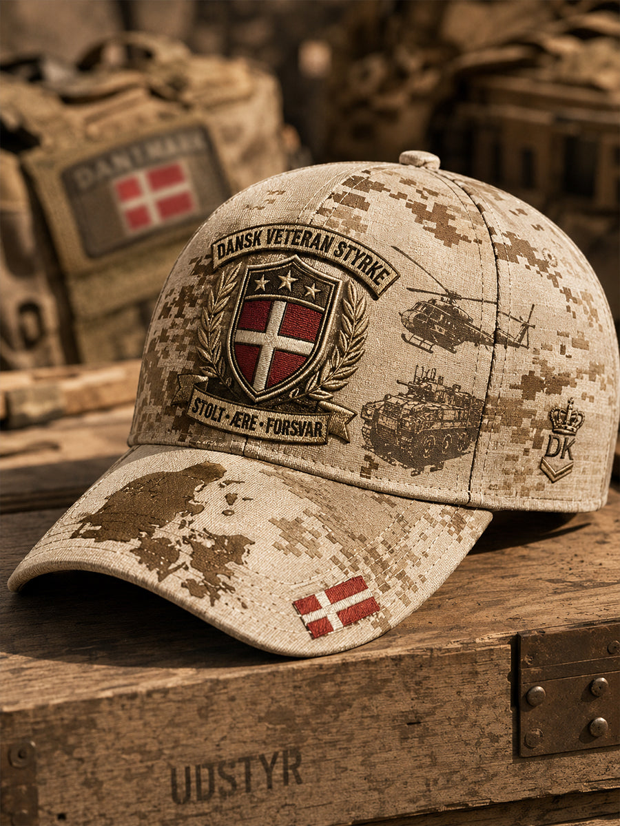 Mænds militær camouflageprint hat