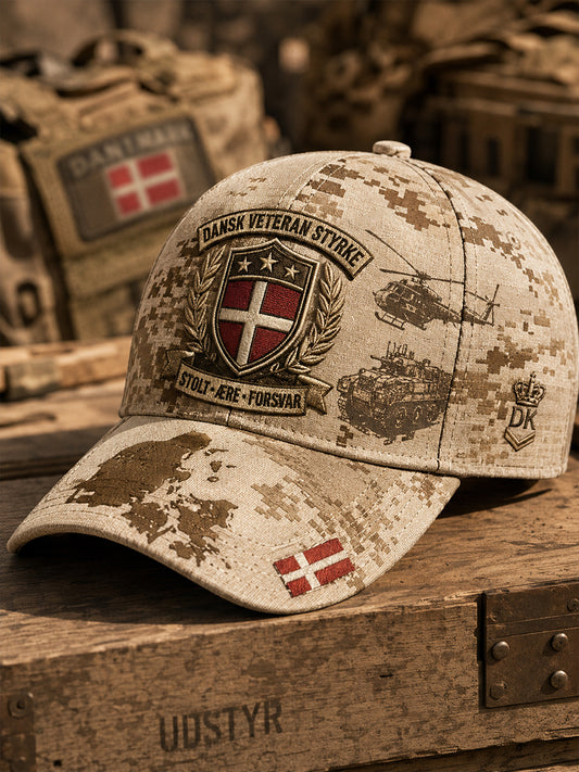 Mænds militær camouflageprint hat