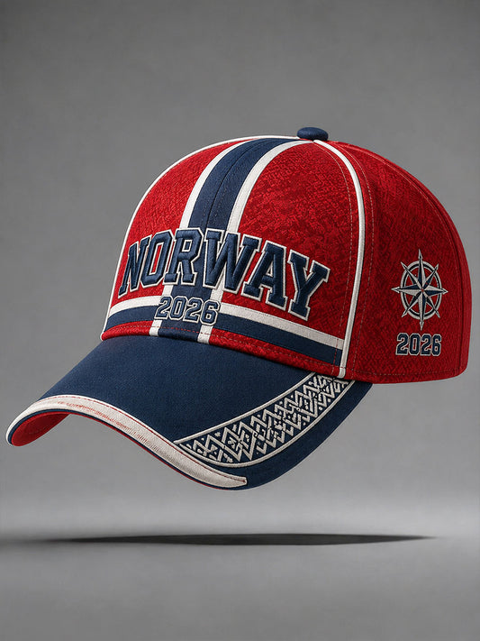 Norge fotballasje Sport-stil Unisex-hatt