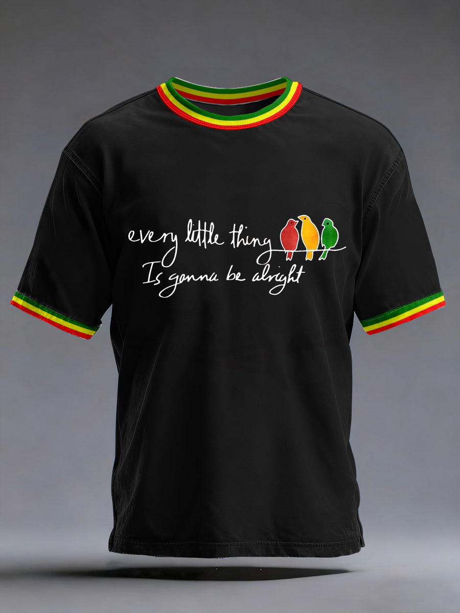 Unisex 'Alle lille ting skal nok gå' T-shirt