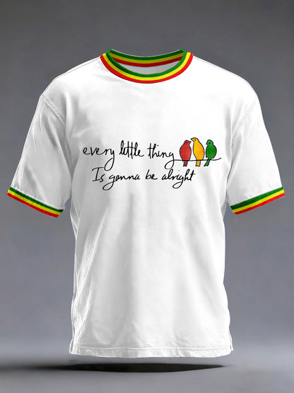 Unisex 'Alle lille ting skal nok gå' T-shirt