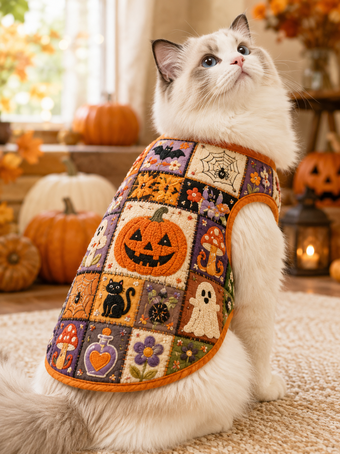 Kæledyrs halloweenvest
