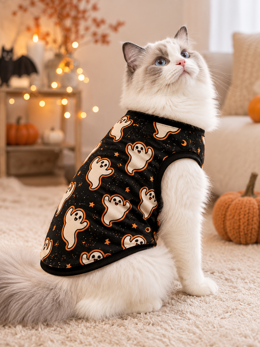 Kæledyr Halloween ærmerløse Veste