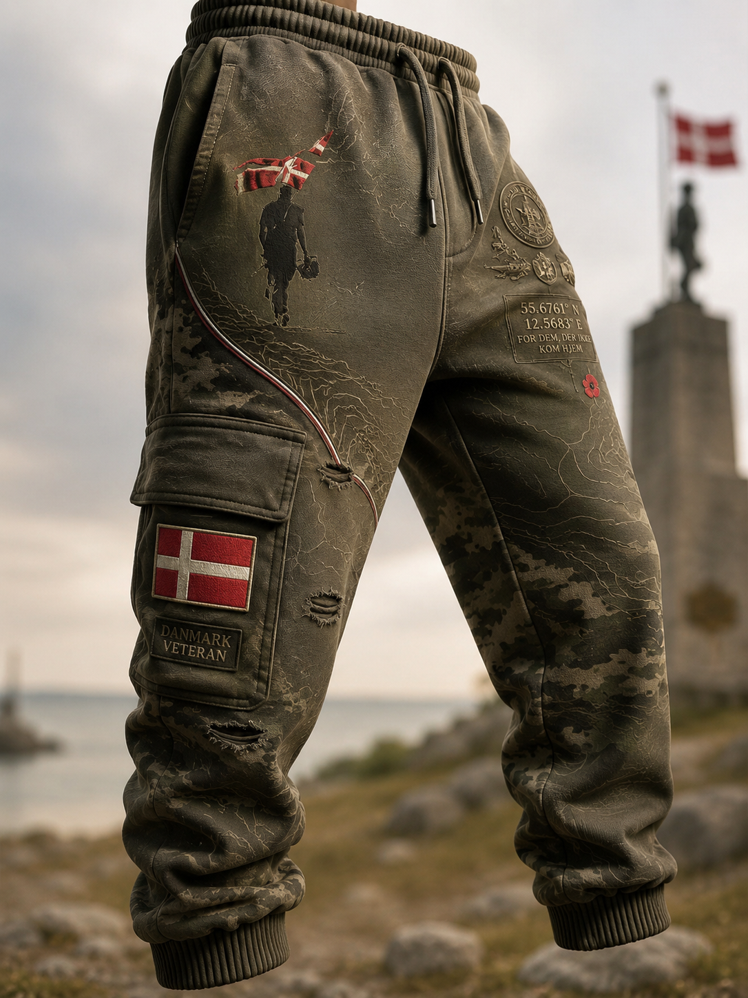 Mænds danske Veteran Casual sweatpants Bukser